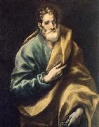 El Greco, Apostle St Peter